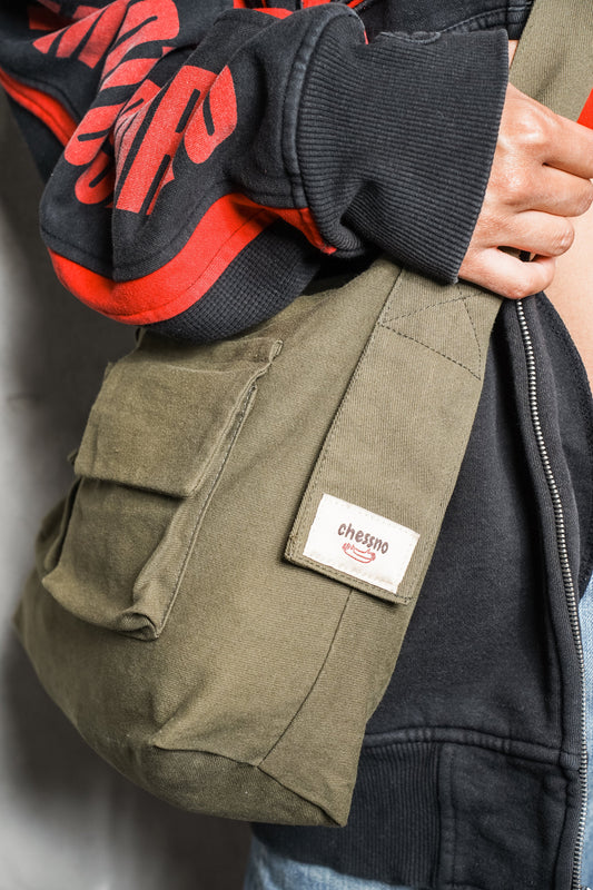 Comfy bag khaki