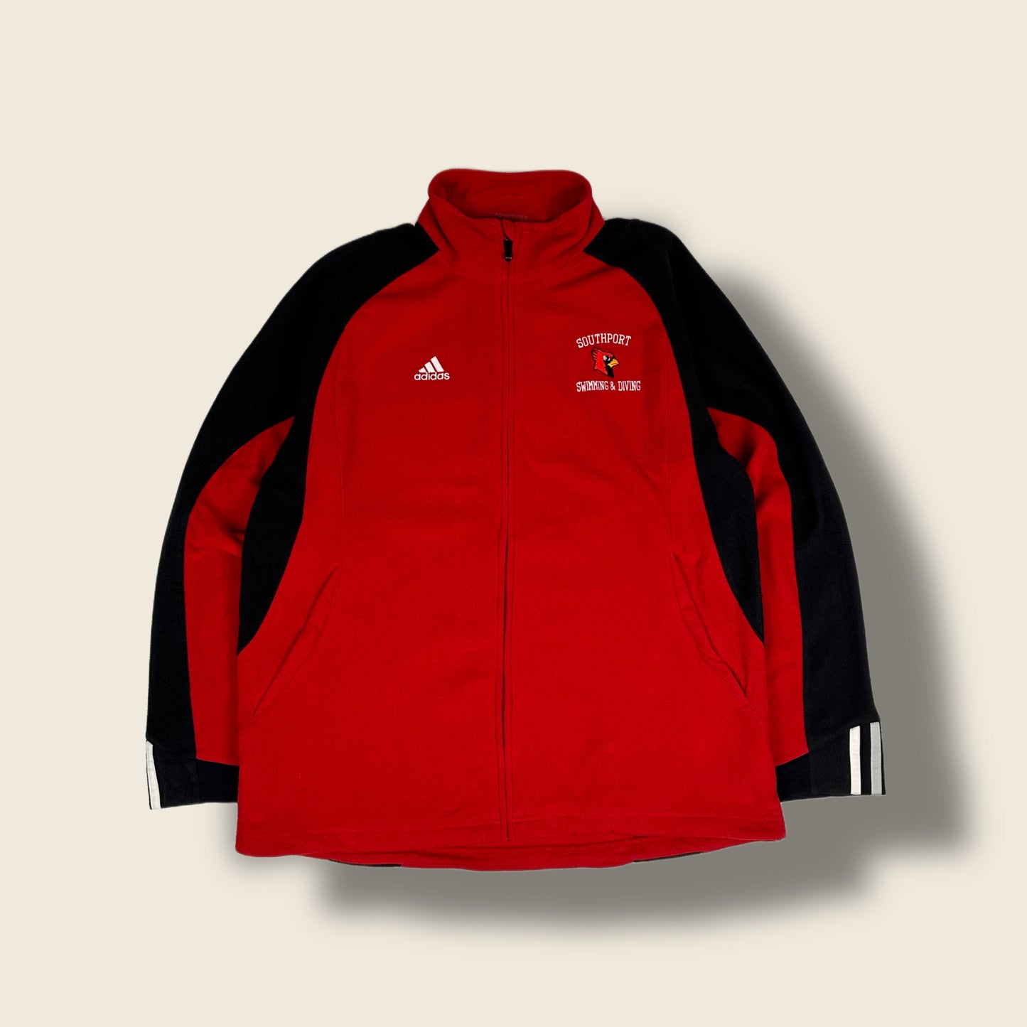 2009er Adidas Fleecejacke